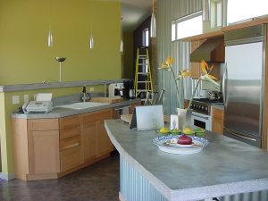 pre-cast concrete countertops